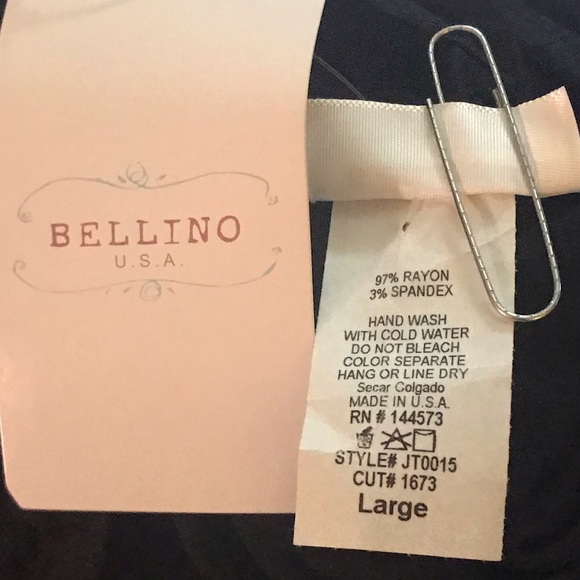 🆕 Bellino Black Mini Sleeveless Dress-Lg - Picture 7 of 7